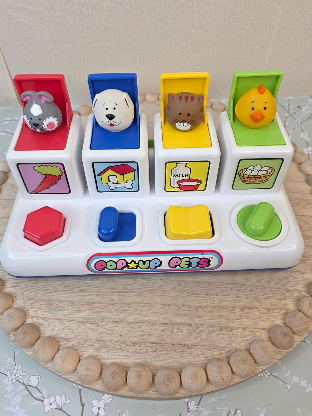 Pop-Up Pets Learning Toy